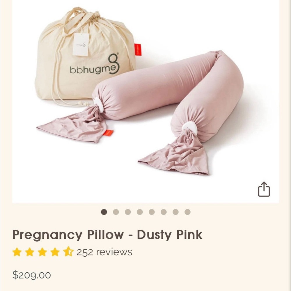 <Sold on other app>Color of the pillow case: pink 

100% new with original box.